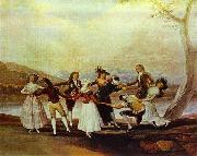 Francisco Jose de Goya Blind's Man Bluff oil painting artist